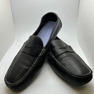 Women's Cole Haan Black Leather Driving Loafers/Shoes, Size 10B